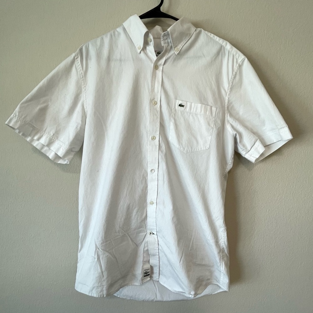 Lacoste Short Sleeves Button Down Shirt
